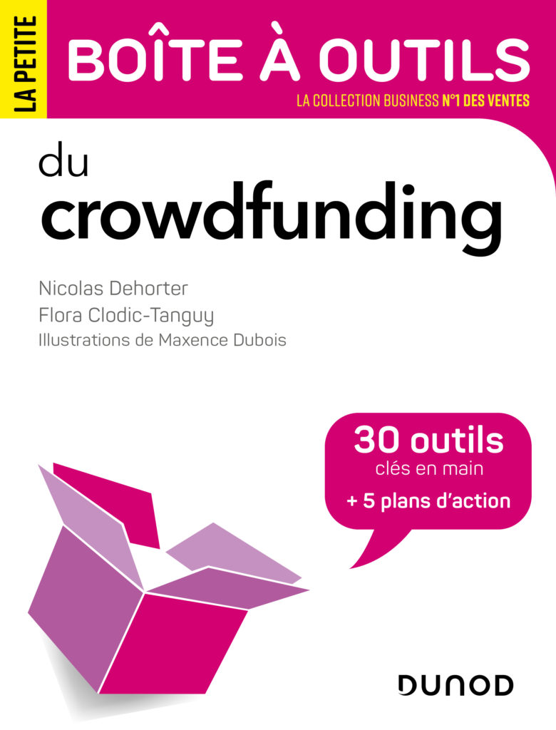 Sortie de la boite à outil du crowdfunding chez Dunod le 11 janvier. 